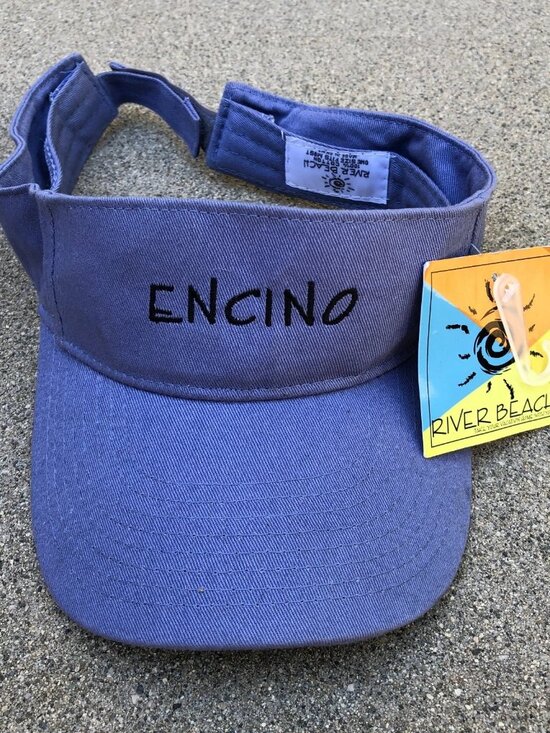 River Beach Other - RIVER BEACH Encino Visor Hat Men's One Size Blue Adjustable Cap 100% Cotton